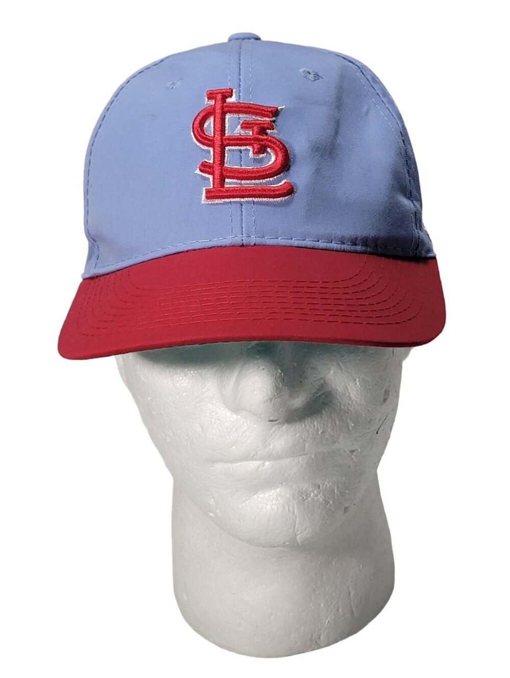 Saint Louis Cardinals MLB Baseball OC Sports Light Blue Strapback Hat Cap